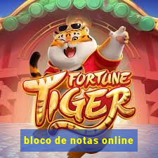 bloco de notas online